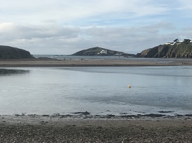 Nearby seaside